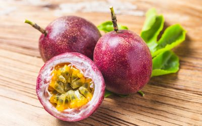Mango with Passion fruit smoothie by fresh ingredients